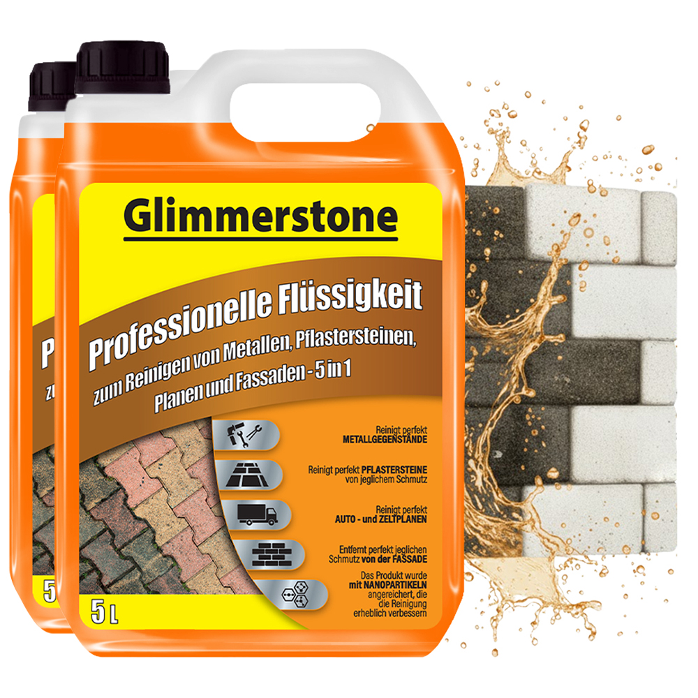 Tekutý Prostředek Na Čištění Dlažby Fasádní Plachty Ze Skvrn Mechového Oleje 10L