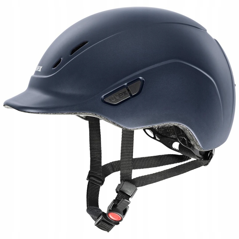Dětská Jezdecká Přilba Uvex Kidoxx Navy Matt 49-54 cm Nastavitelná