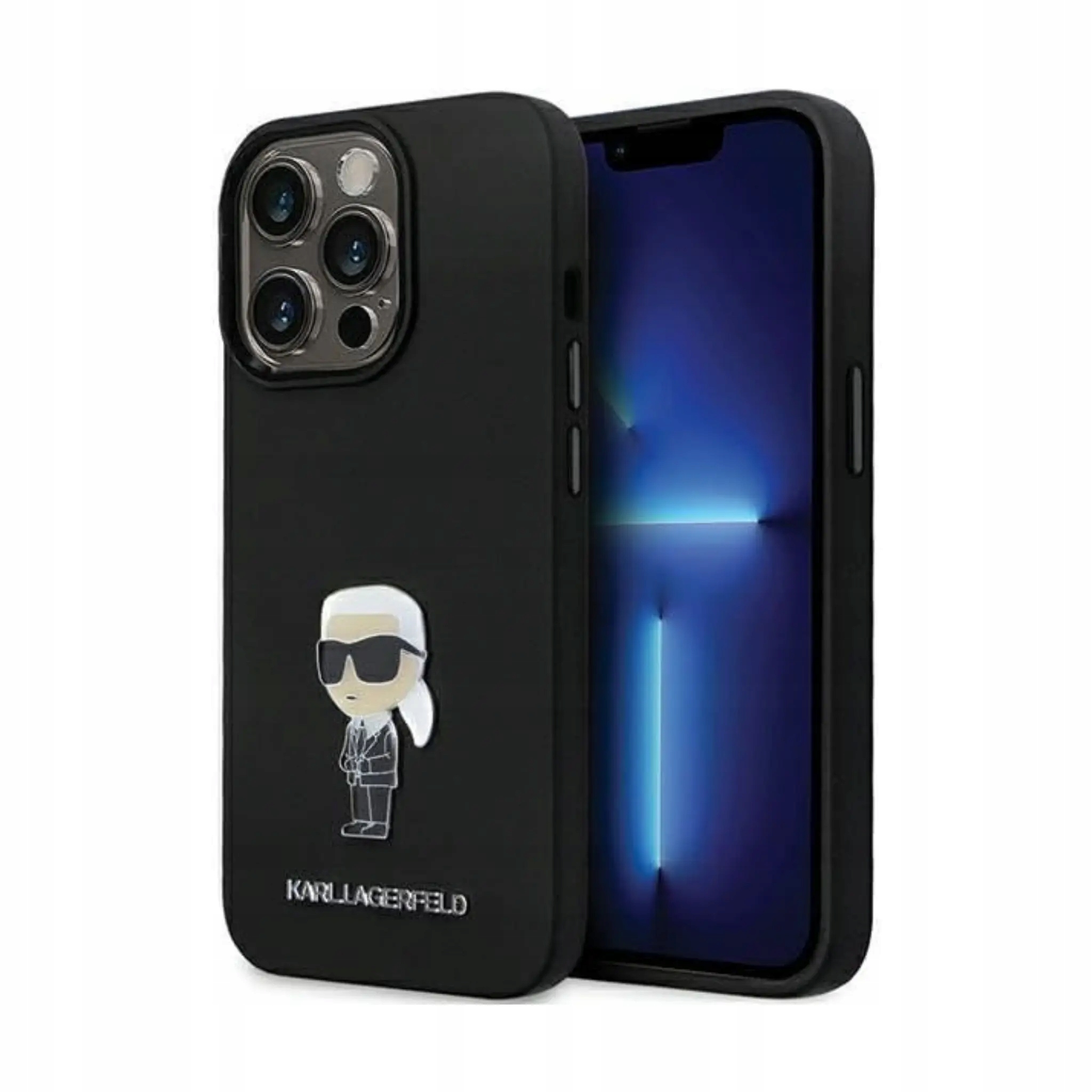 Etui Karl Lagerfeld KLHCP14XSMHKNP, czarne iPhone 14 Pro Max