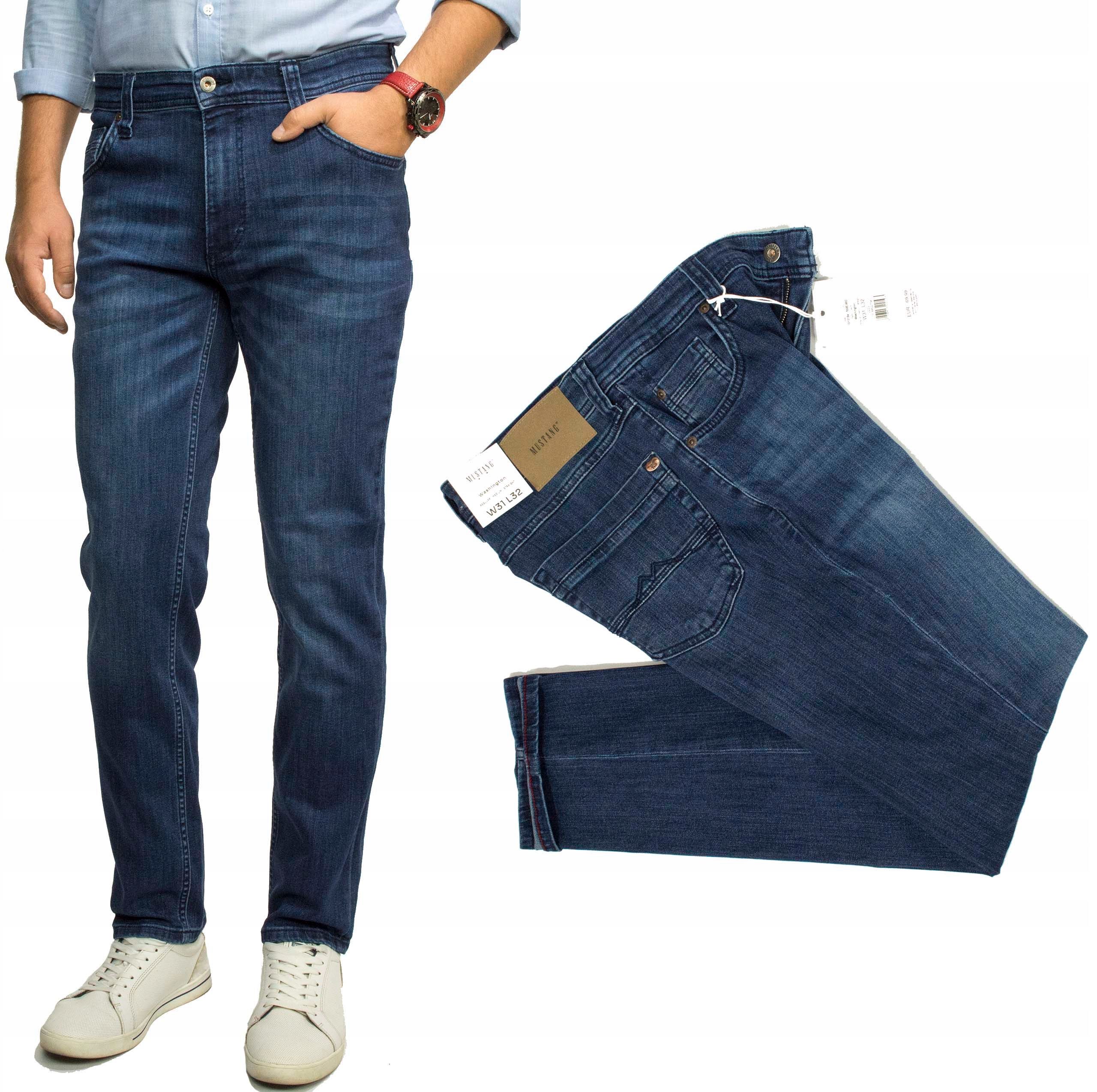 Mustang Washington Wave 882 pánské džínové kalhoty Regular W33 L30