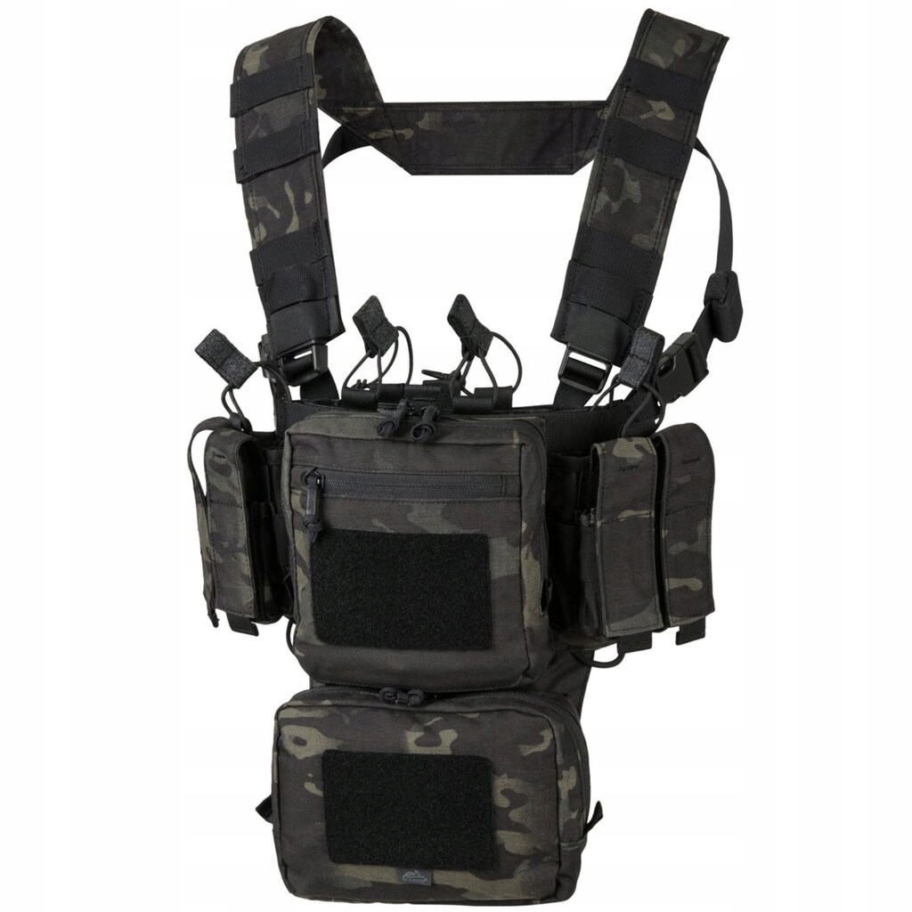 Kamizelka taktyczna wojskowa moro Helikon Training Mini Rig MultiCam Black