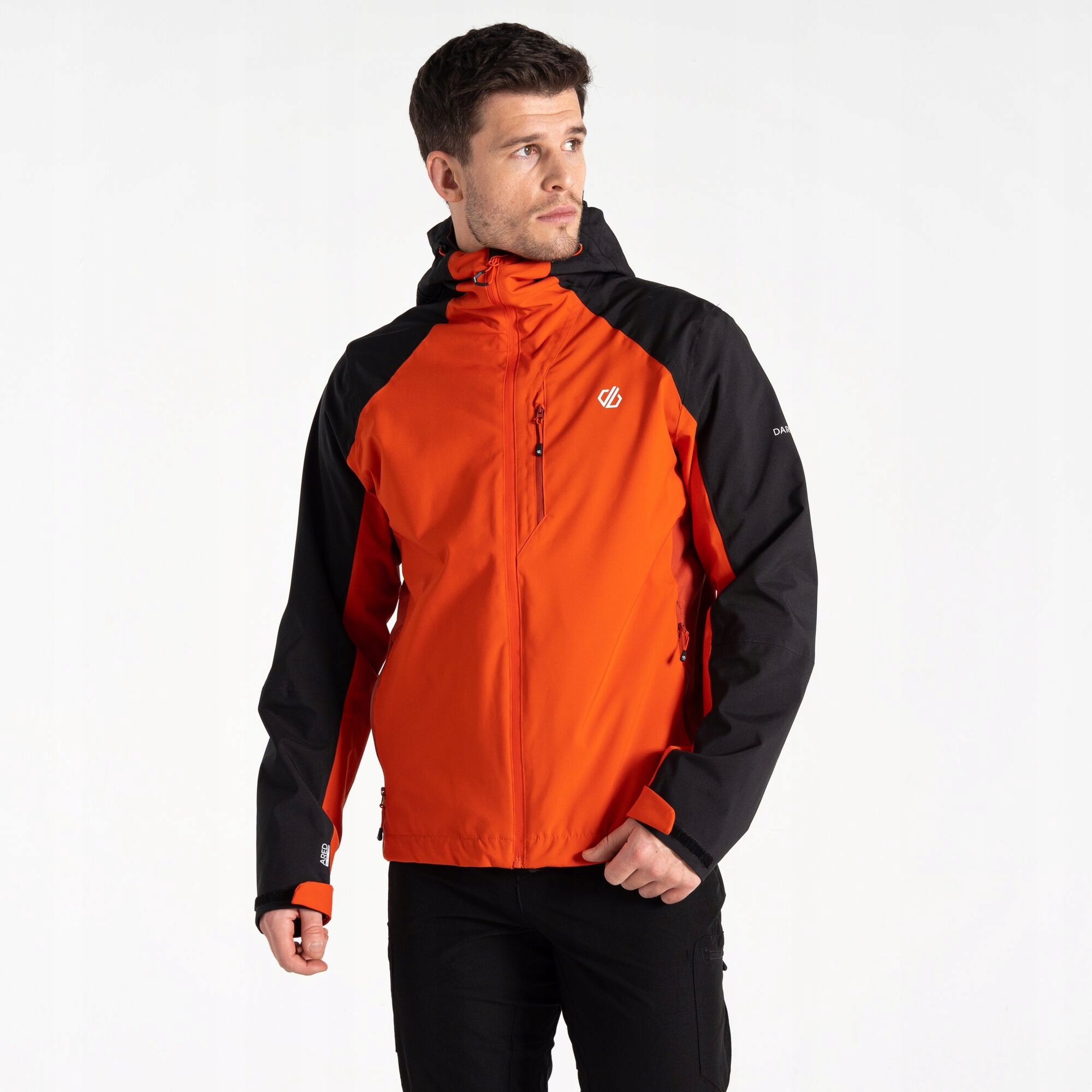P209 Dare2b Męska wodoodporna kurtka Torrek Mountain Cinnamon Black S
