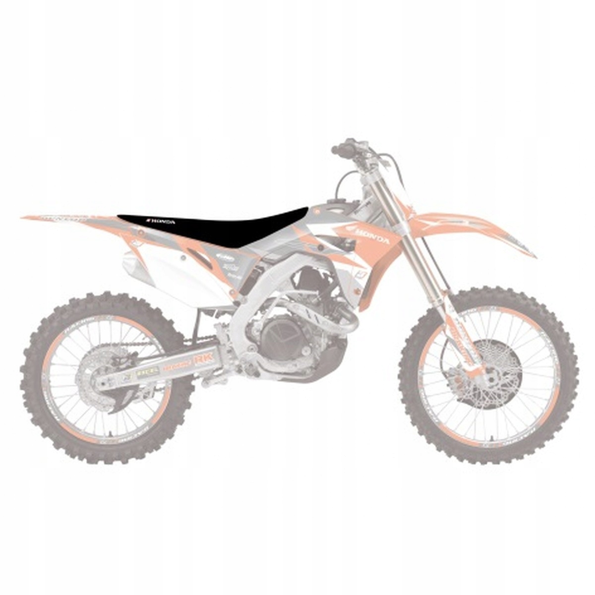 Blackbird Kompletné Sedadlo Honda Crf 250R '18-'21, Crf 450R '17-'20, Crf