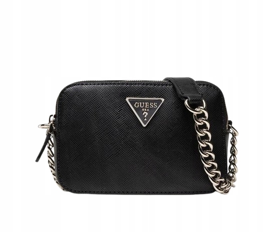 Guess V Černé Barvě S Páskem Na Zip A Logem Značky Gnb