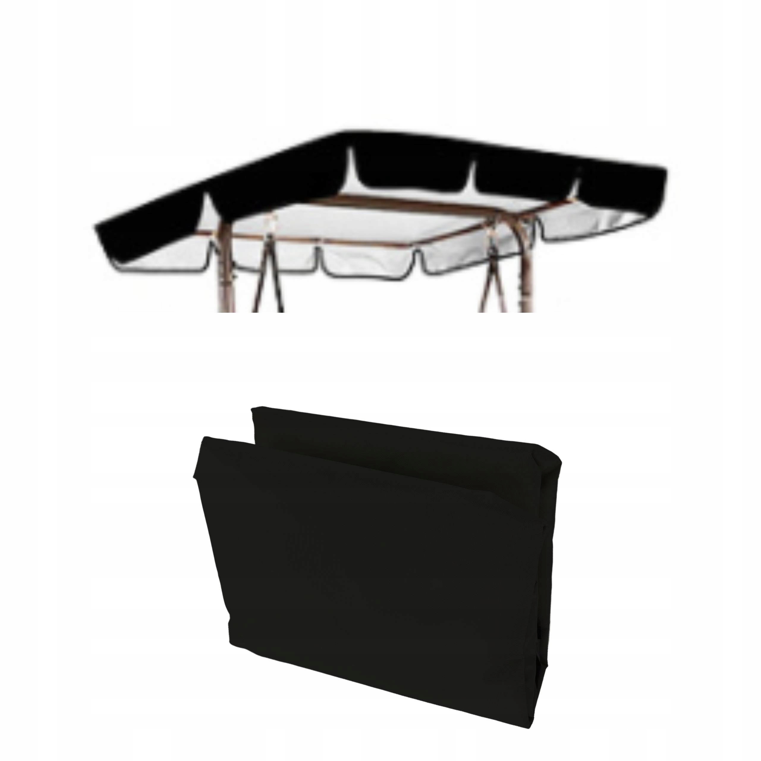 Daszek Na Huśtawkę Baldachim Wodoodporny 164 X 114 CM