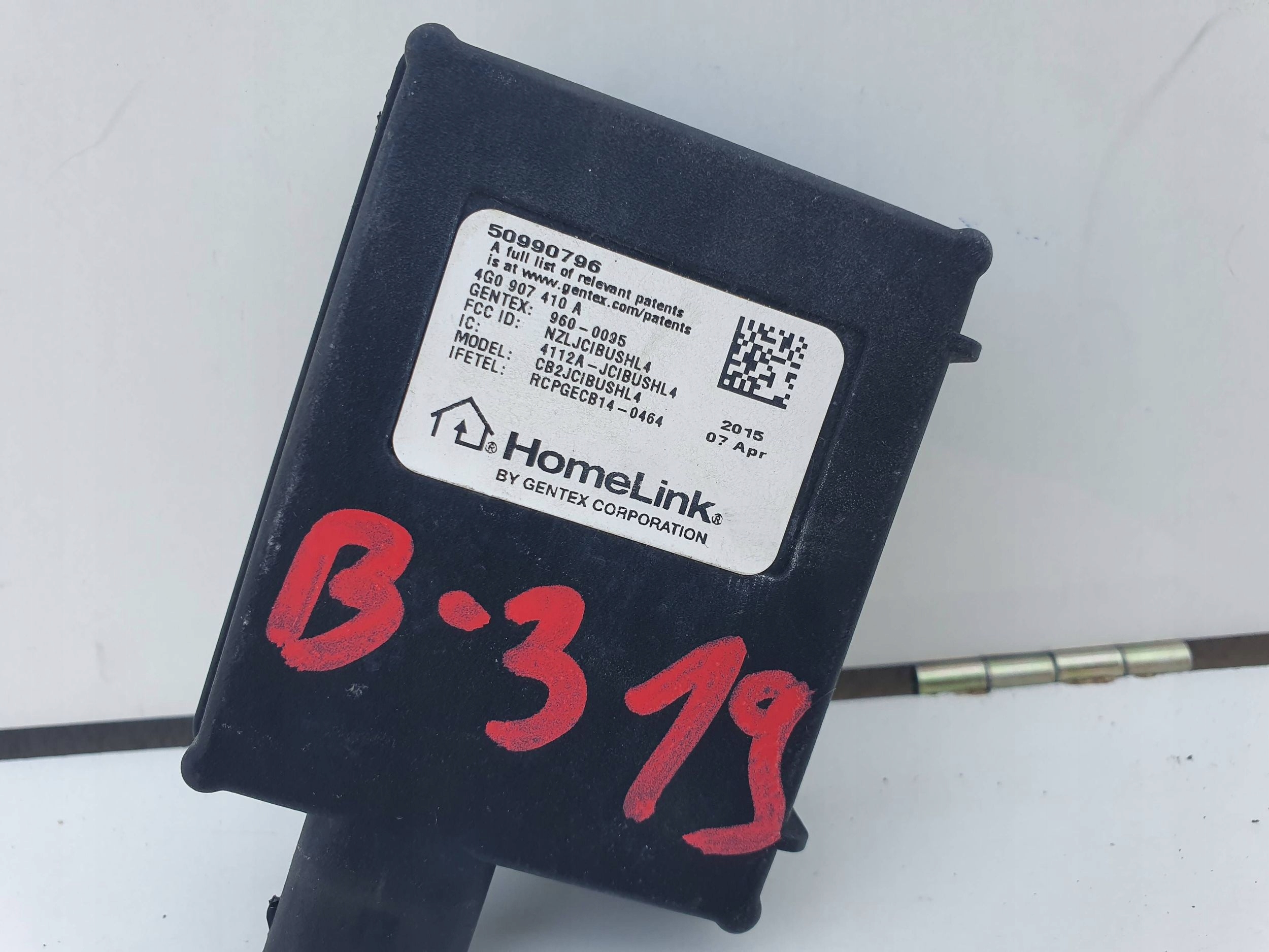 Audi Q5 SQ5 4g0907410a switch bramy garazowej module homelink