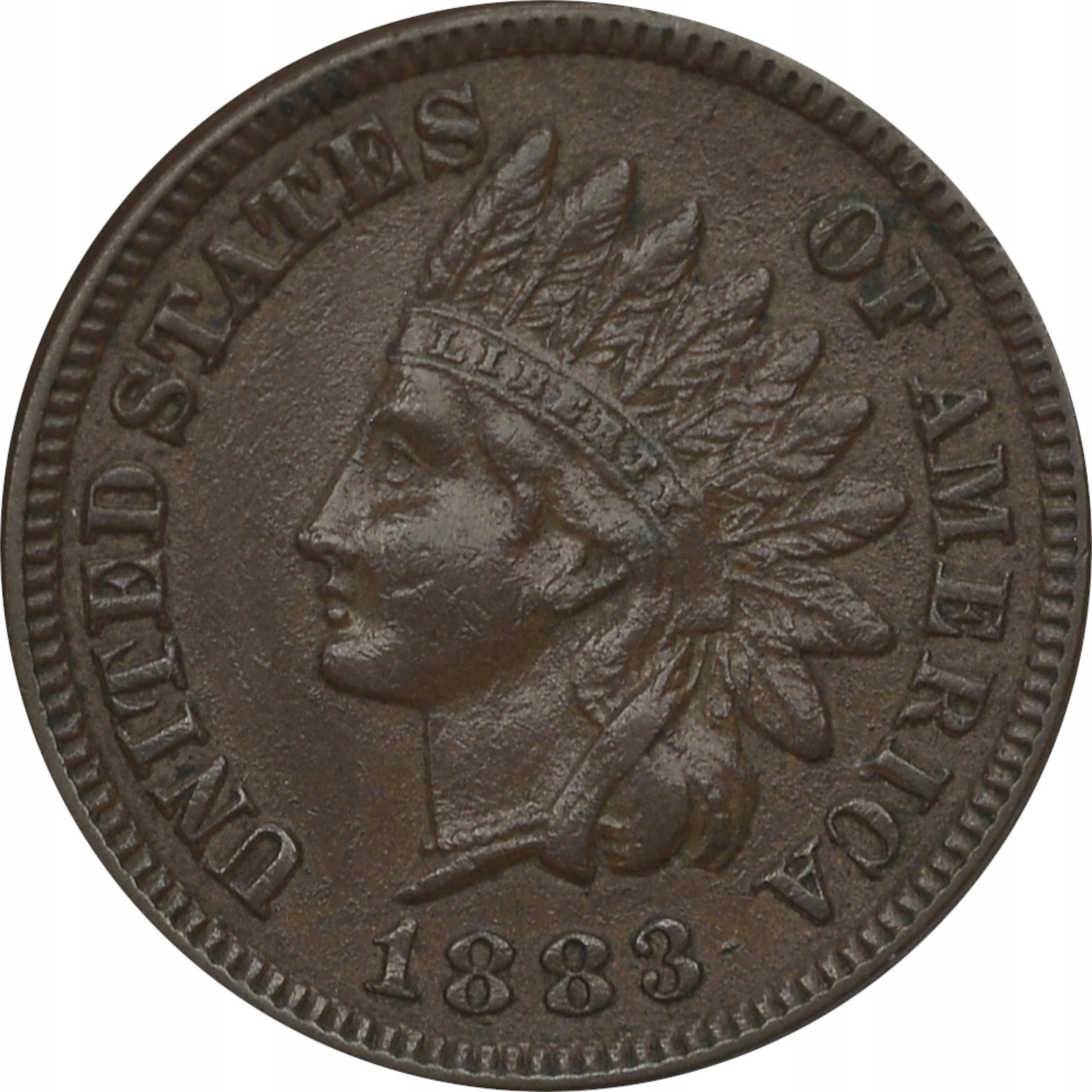 3.vv.USA, 1 CENT 1883