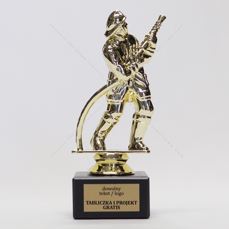

statuetka Strażak Psp, Osp 16cm grawerka