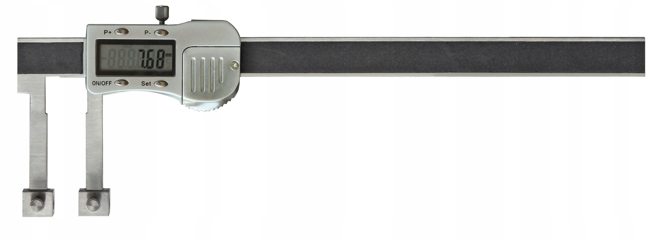 SUWMIARKA Z WYMIENNYMI KOŃCÓWKAMI 150 x 40 mm INOX