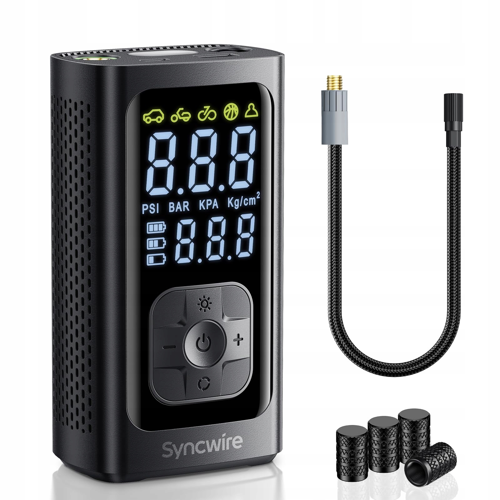 Syncwire Car Inflator Air Pump 19 mm przenośny