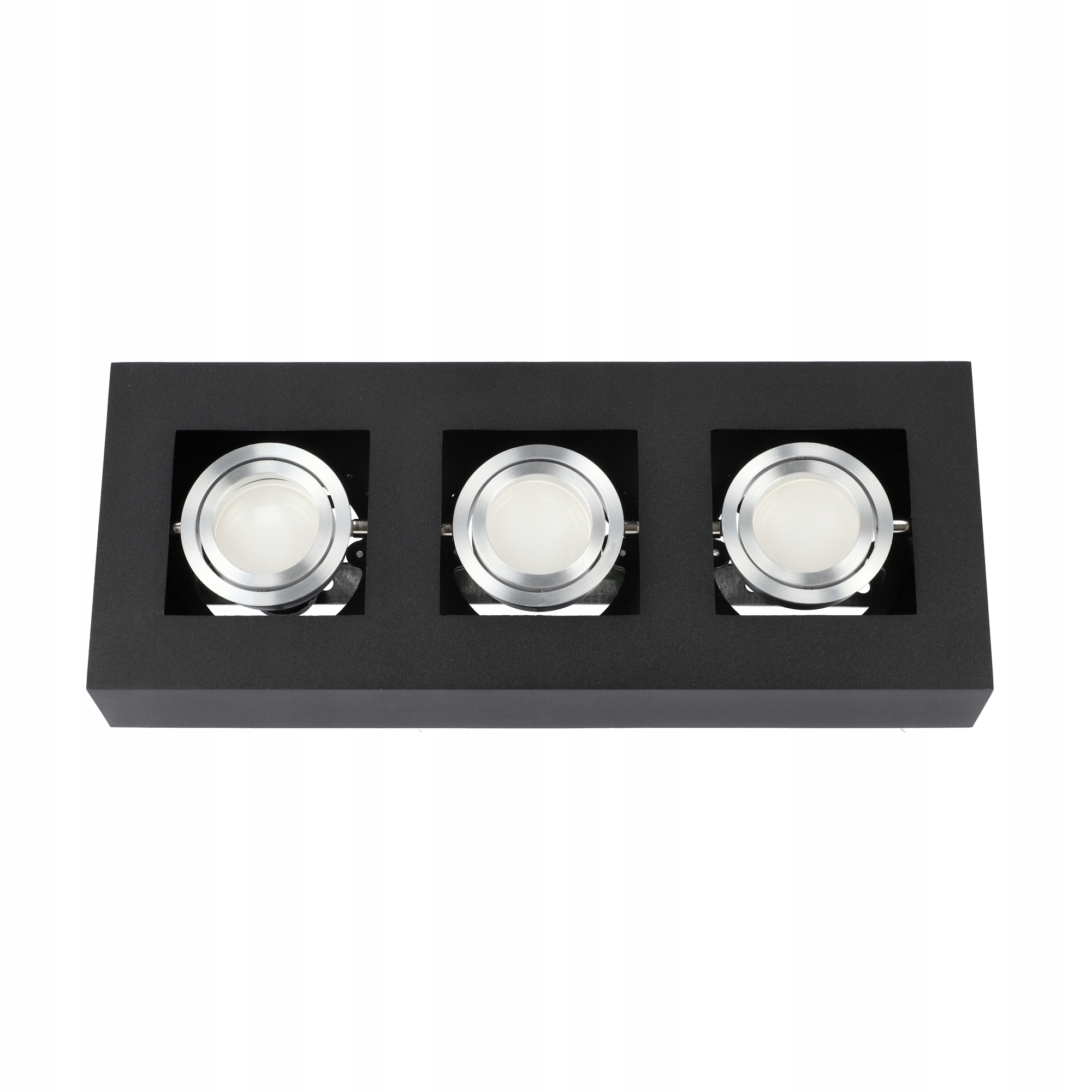 LAMPA SUFITOWA PLAFON LED NATYNKOWY CZARNA 3xGU10 EDO Rodzaj plafon