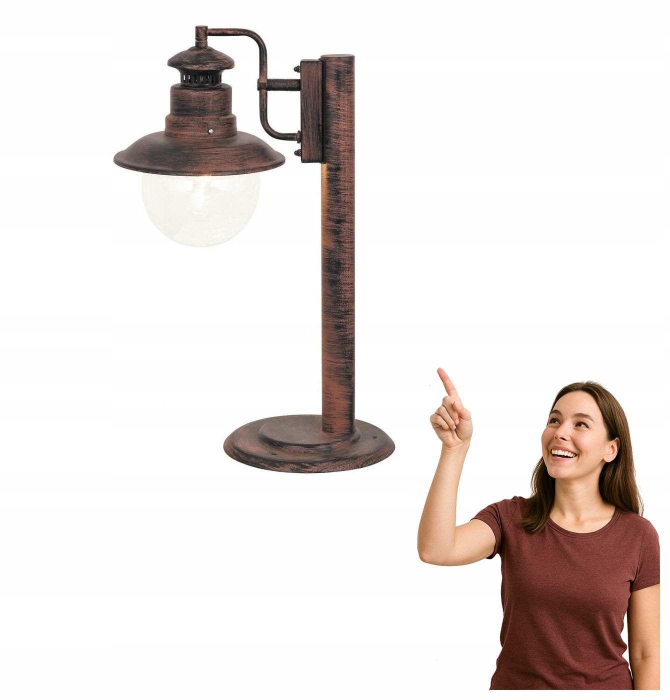 Vonkajšia lampa záhradný stĺpik Odessa 8165 Rabalux