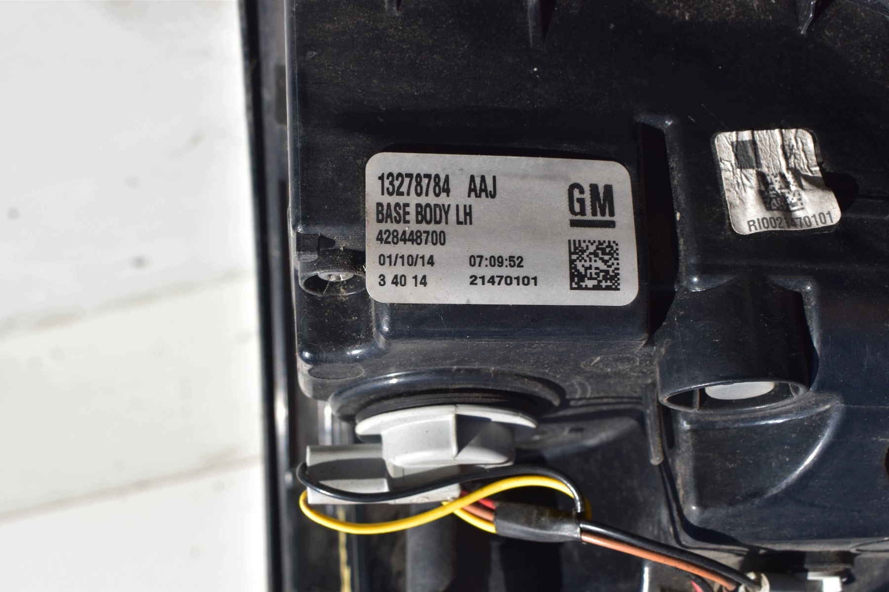 light left rear part OPEL ZAFIRA C 13278784 EU