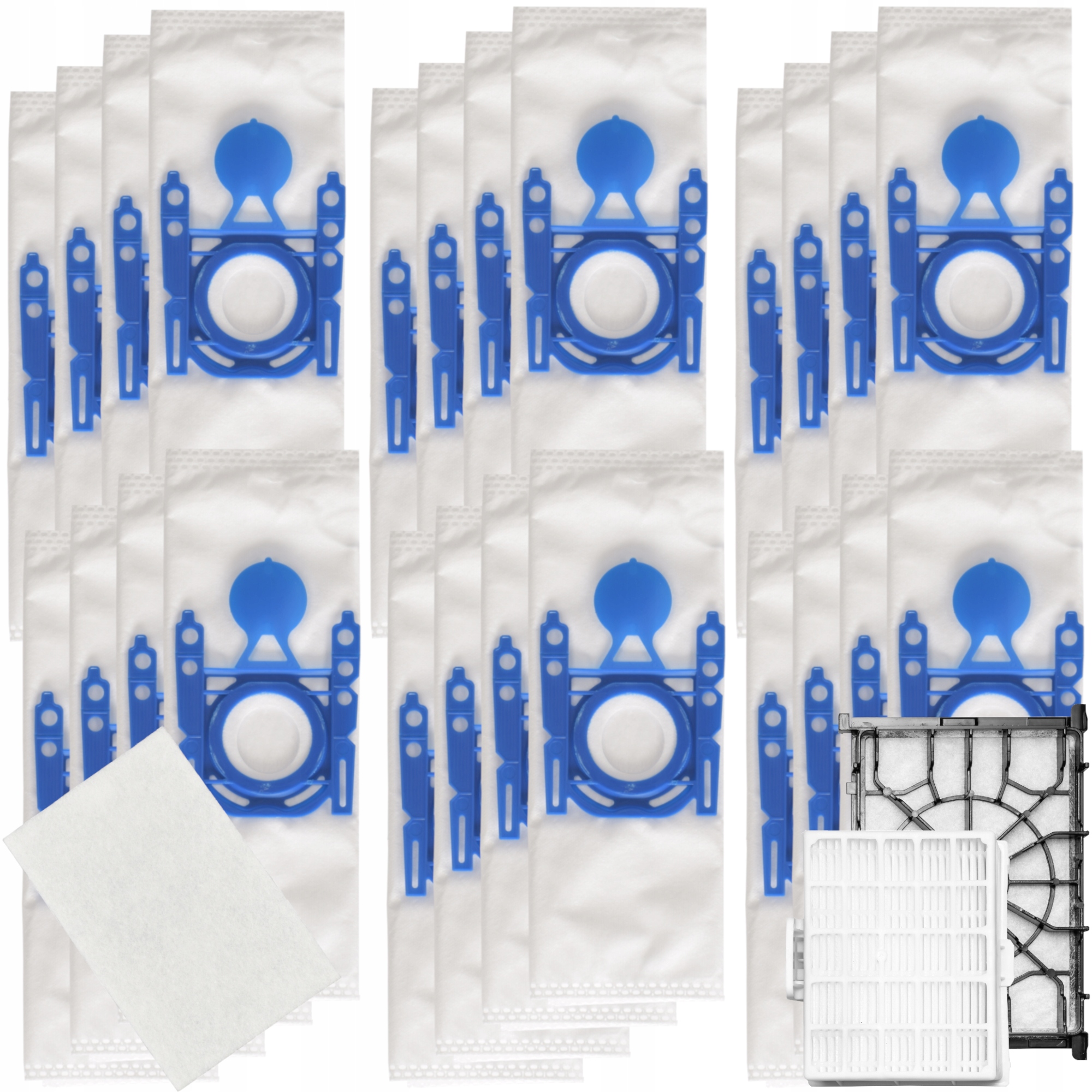 24 x syntetické sáčky pro Bosch GL-30 ProPower 2.0 sada filtrů