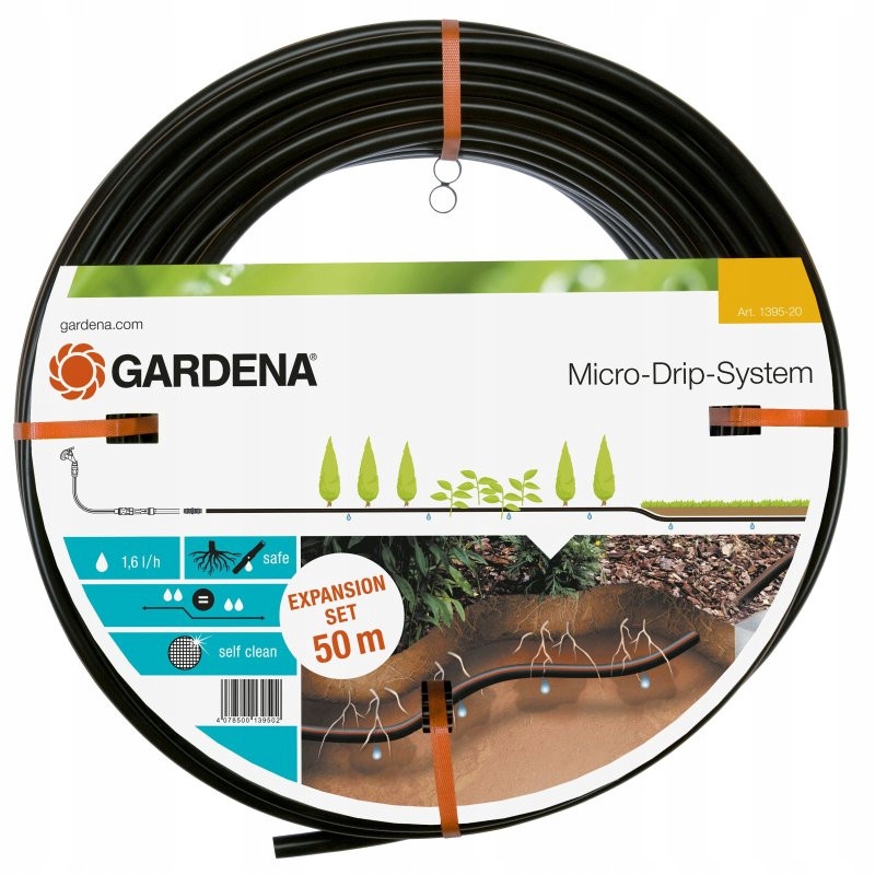 Gardena Micro-Drip System podziemna linia kroplująca 13,7 mm 50 m 1395 -20