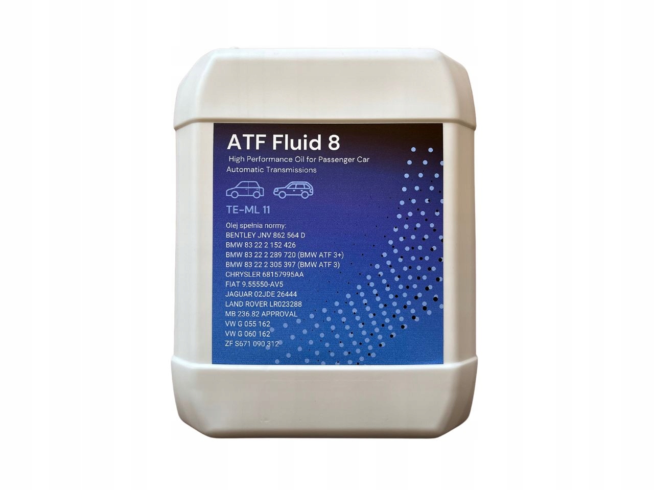 Olej do automatycznej skrzyni biegów 8HP Atf 8 zielony 20 litrów