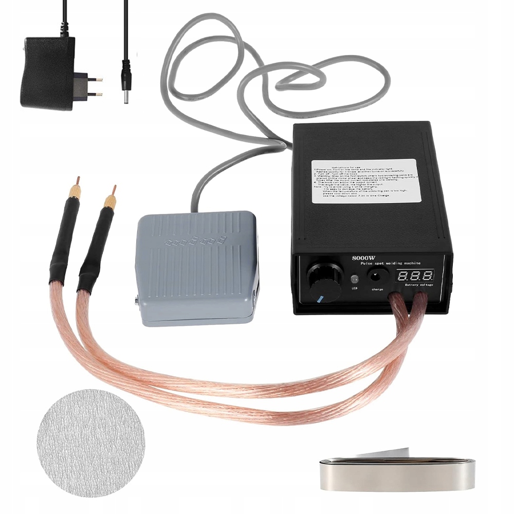 Profesionální Bodová Svářečka S Displejem Pro Akumulátory 18650