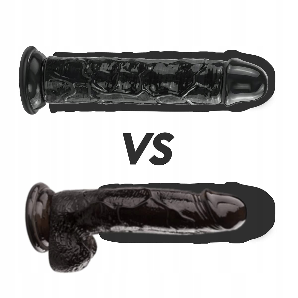 REALISTISCHER Dildo 25cm Duży Elastyczny Dildo z Mocną Przyssawką — miniatura 7