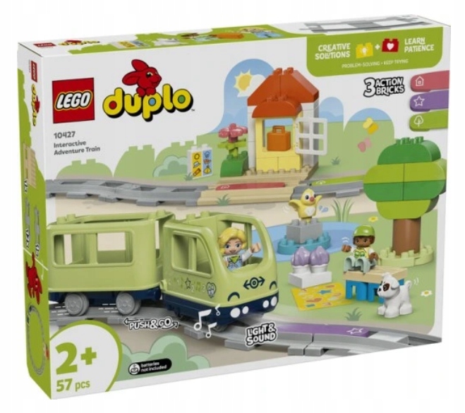 Lego 10427 Duplo Dobrodružství S Interaktivním Vlakem