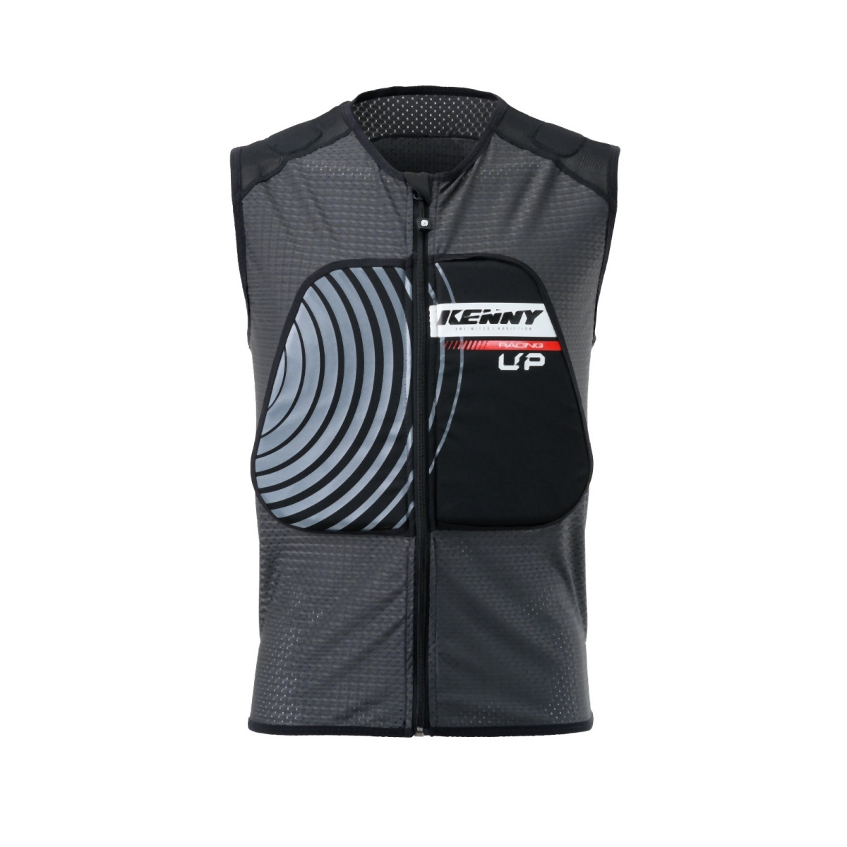 Kenny Racingová Vesta S Chráničmi Body Protector Model Up Farba Čierna