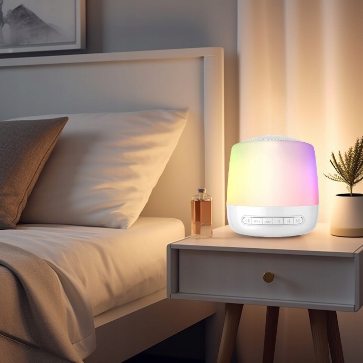 Lampka LED z funkcją białego szumu kołysanki szum Lampki nocne Materiał plastik