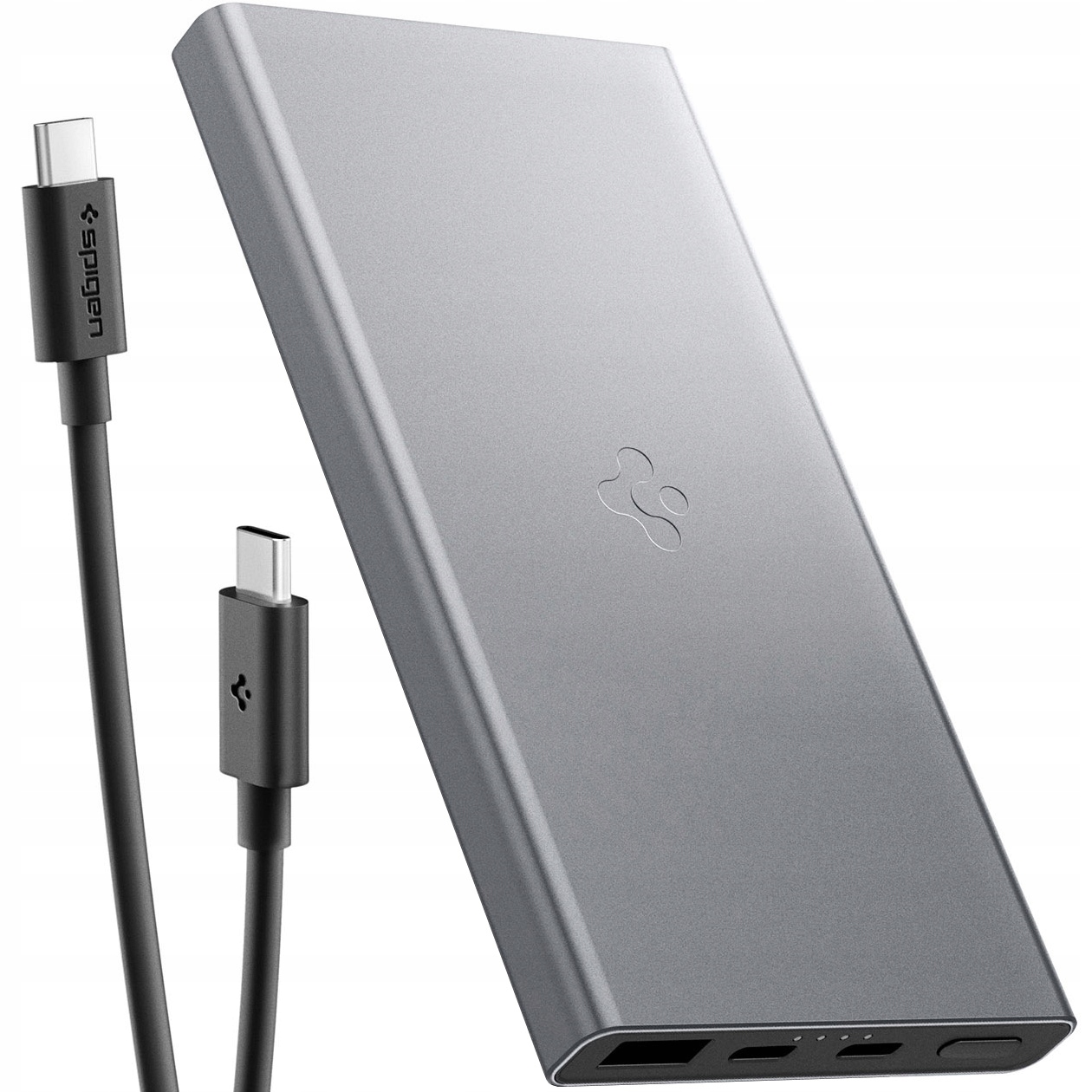 Powerbanka Spigen 10000 mAh 10K 22,5W rychlá, štíhlá, Usb-a Usb-c kabel