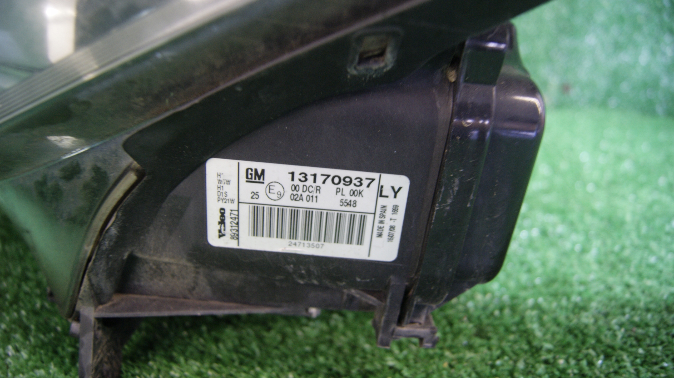 light left front LIFT OPEL VECTRA C 13170937 89034934