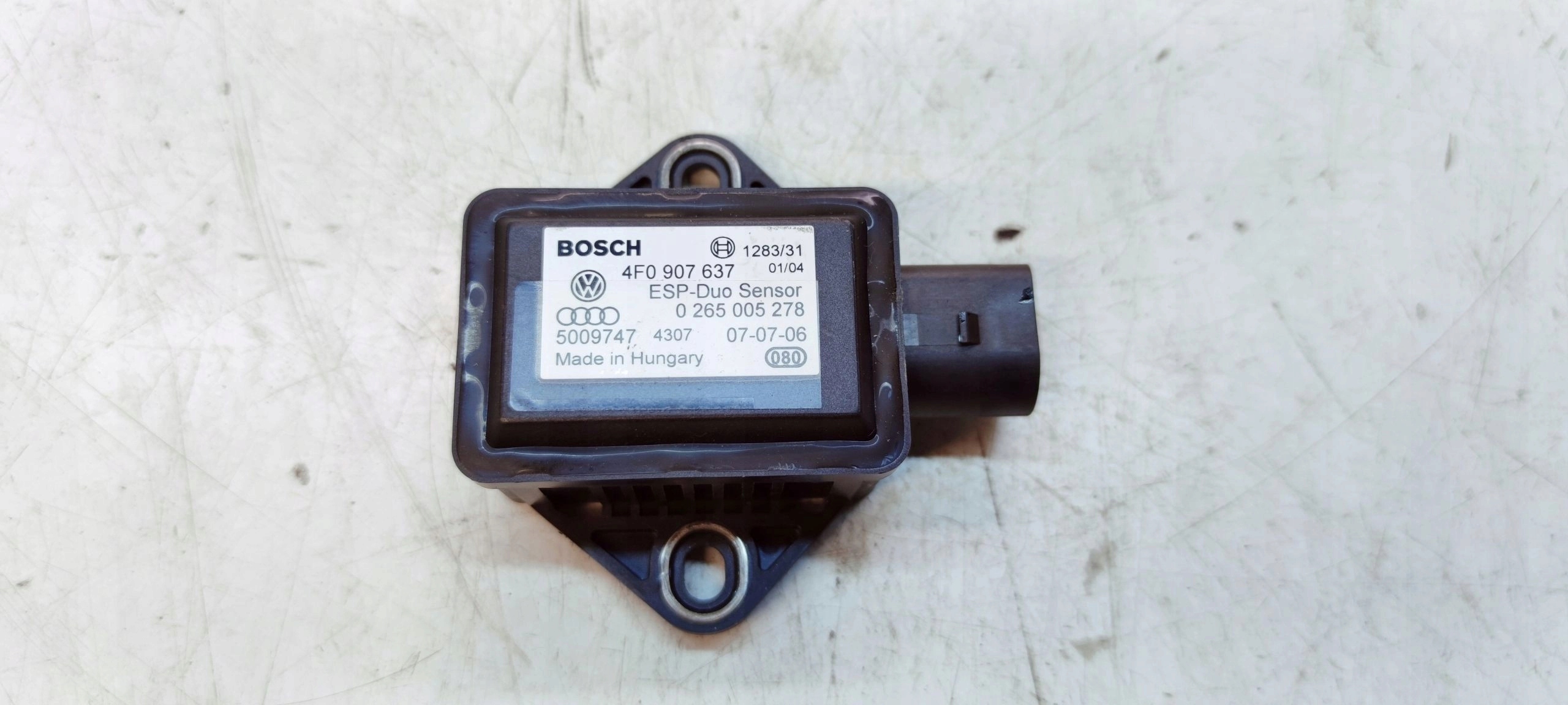Sensor modul SENSOR ESP DUO SENSOR AUDI A6 C6 4F0907637