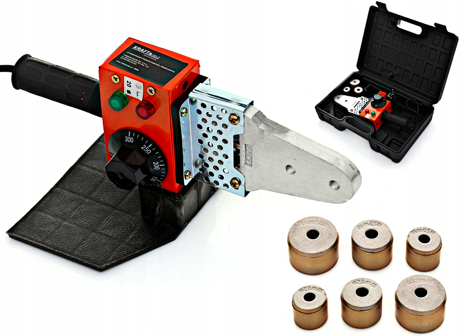 

Zgrzewarka Do Rur Pcv Pp 1300W Matryce 20-32mm