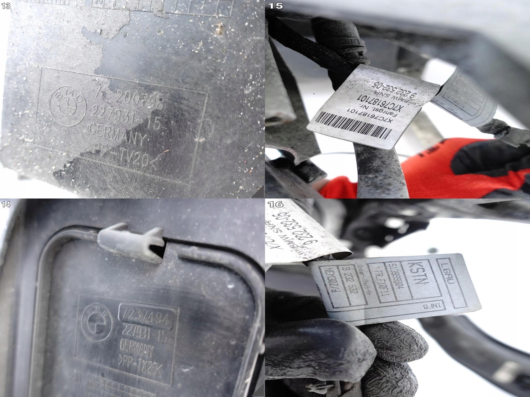 BMW F10 F11 3.0 DIESEL WENTYLATOR CHŁODNICE WODA KLIMA PAS WZMOCNIENIE 600W Wersja Europejska