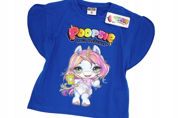 

Poopsie 6lat motylkowy rękaw, jednorożec! 116