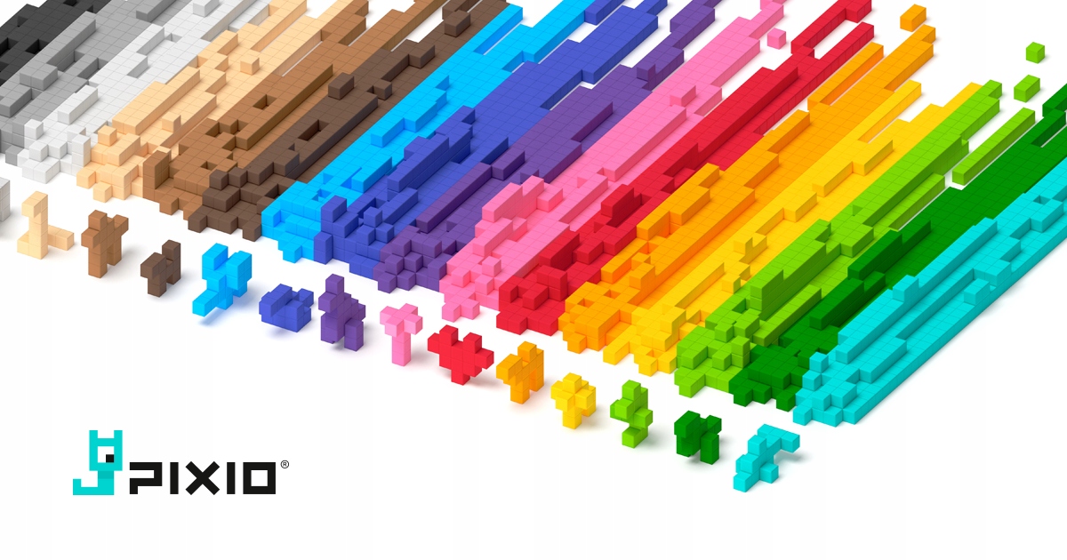 AC01 Klocki Magnetyczne Pixio Color Series 16szt. Rodzaj zestaw