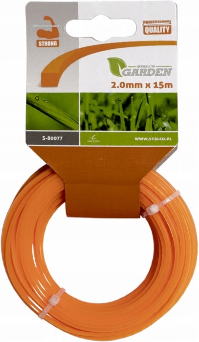 

Żyłka Tnąca do kosy podkaszarki kwadratowa 1,6x15m
