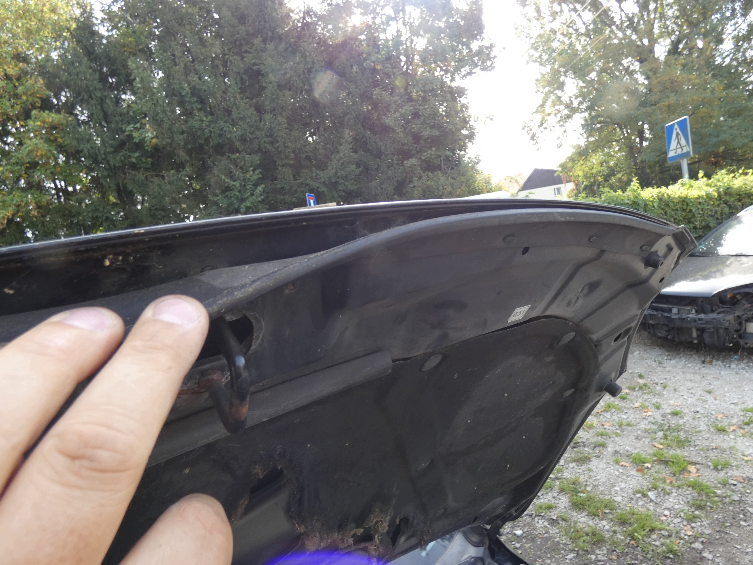 cofano HYUNDAI I30 e FD 07-12 colore PAE nero