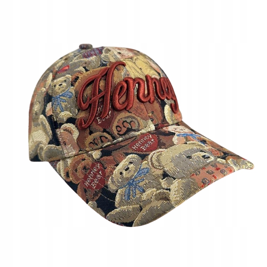 Klasická Dámská Baseballová Čepice S Medvídíkem Henney Bear