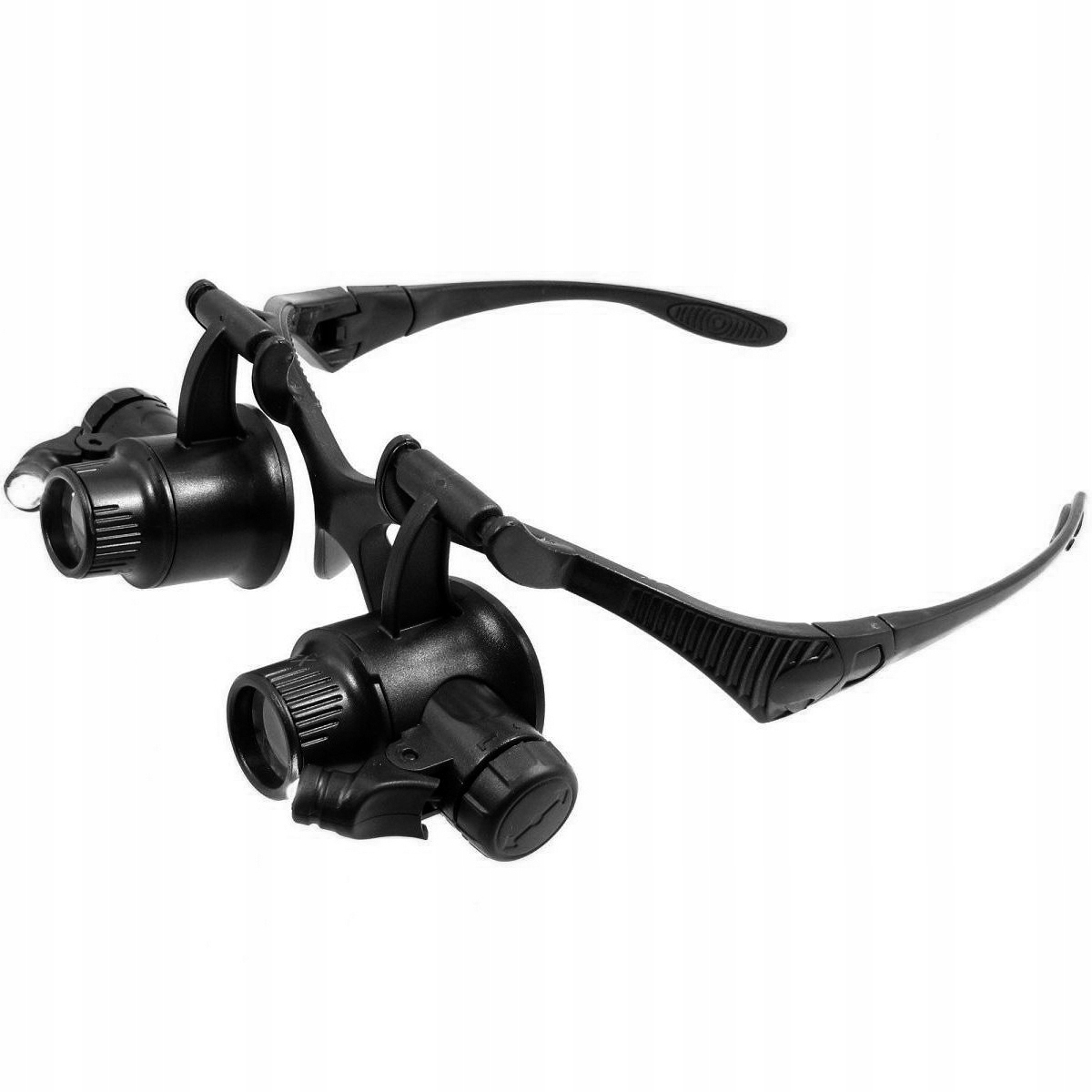 OKULARY POWIĘKSZAJĄCE ZEGARMISTRZOWSKIE LUPA PODŚWIETLENIE 2x LED SERWISOWE Marka Reball