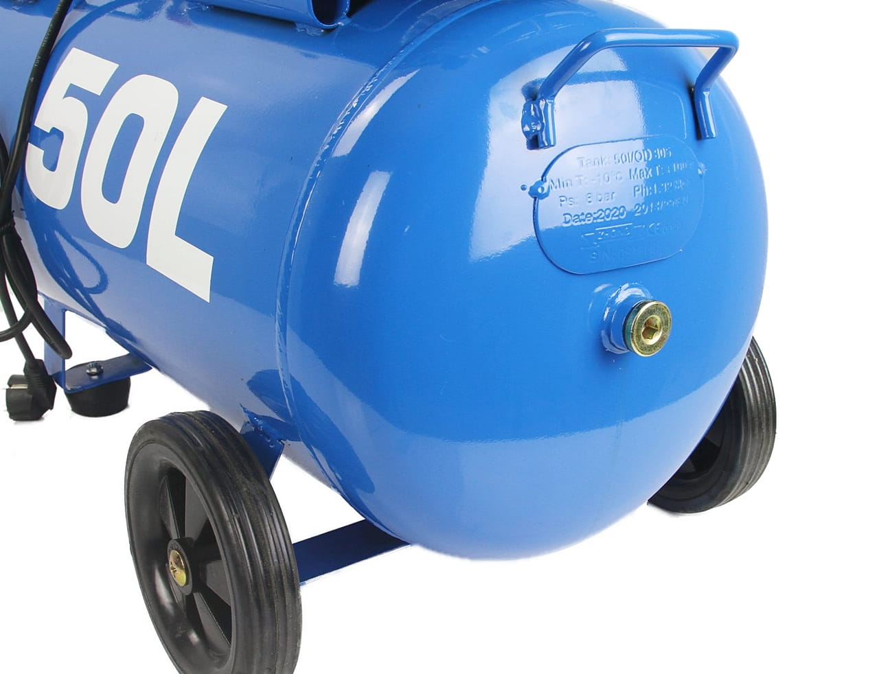 КОМПРЕСОР КОМПРЕСОР RIPPER 50L 2.2KW 3HP + OIL Потужність (кВт) 2.2 kW