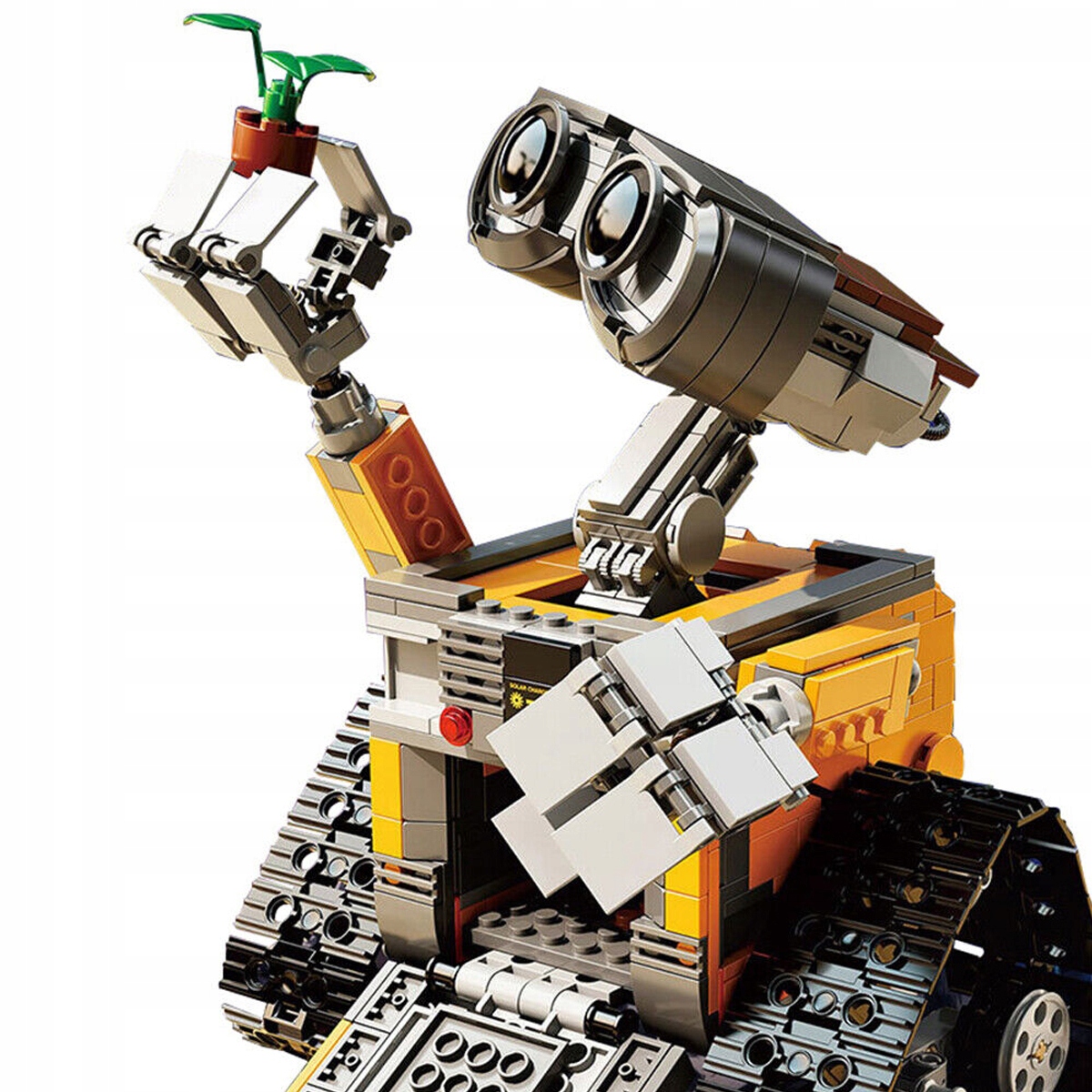 Sada stavebných kociek WALL-E ROBOT VZDELÁVACÍ DARČEK 687EL Materiál plast