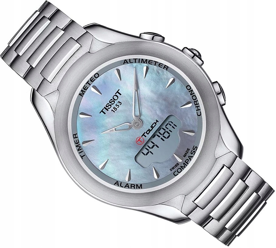 Švýcarské Hodinky Tissot T075.220.11.101.00 T-touch Solar Lady T.blue Box