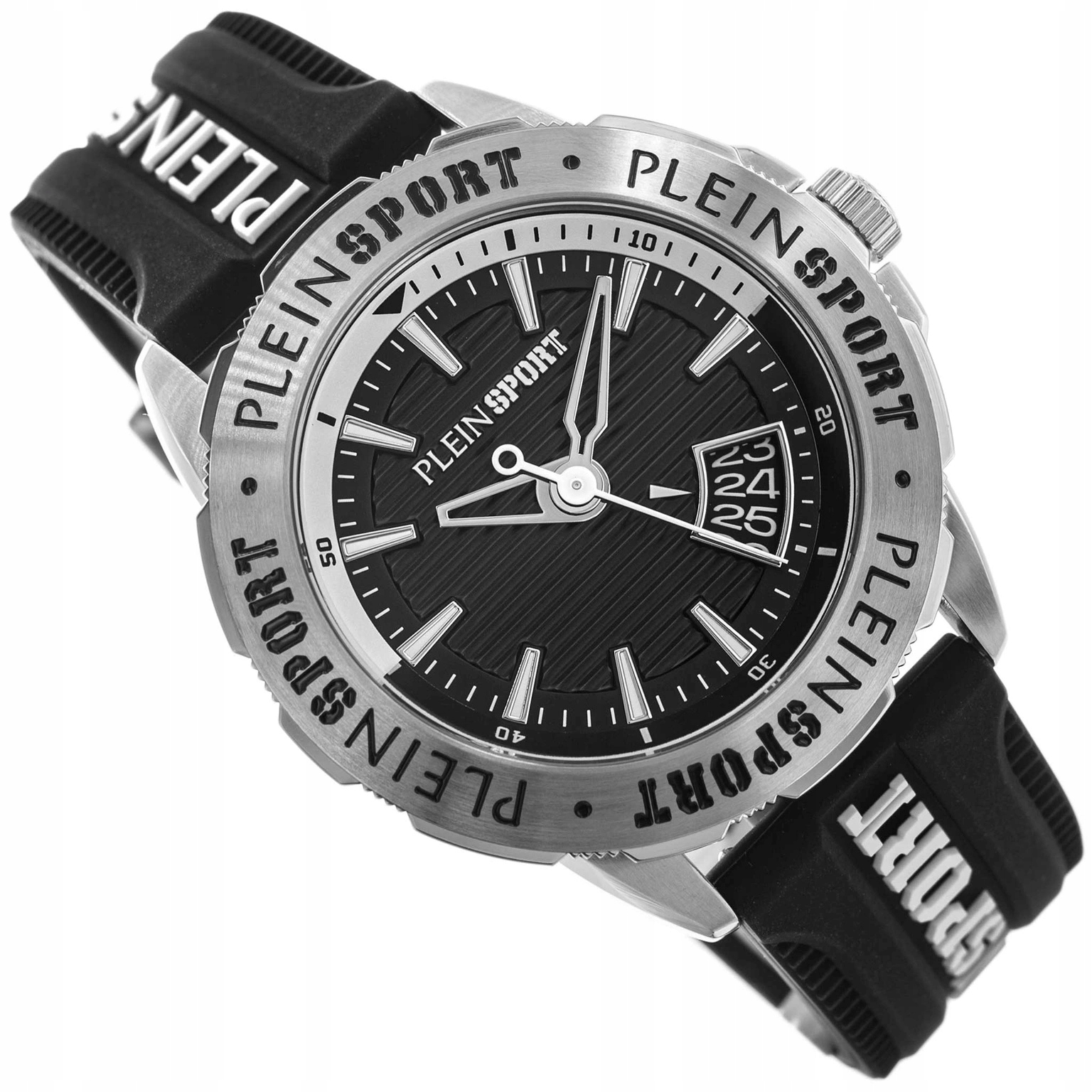 Pánské Hodinky Plein Sport PSGDA0424 Rampage Černé Na Řemínku Datumovka