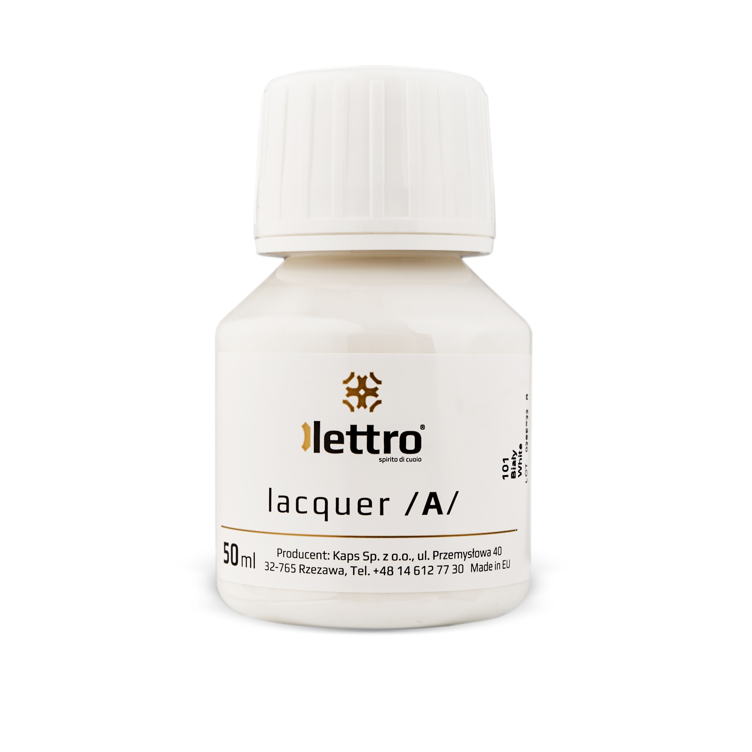 Biała Farba Do Renowacji Skóry Lettro Preparat Do Skóry Farbowanie Redye Nazwa DwuSkładnikowa Farba do ekoSkóry Ek