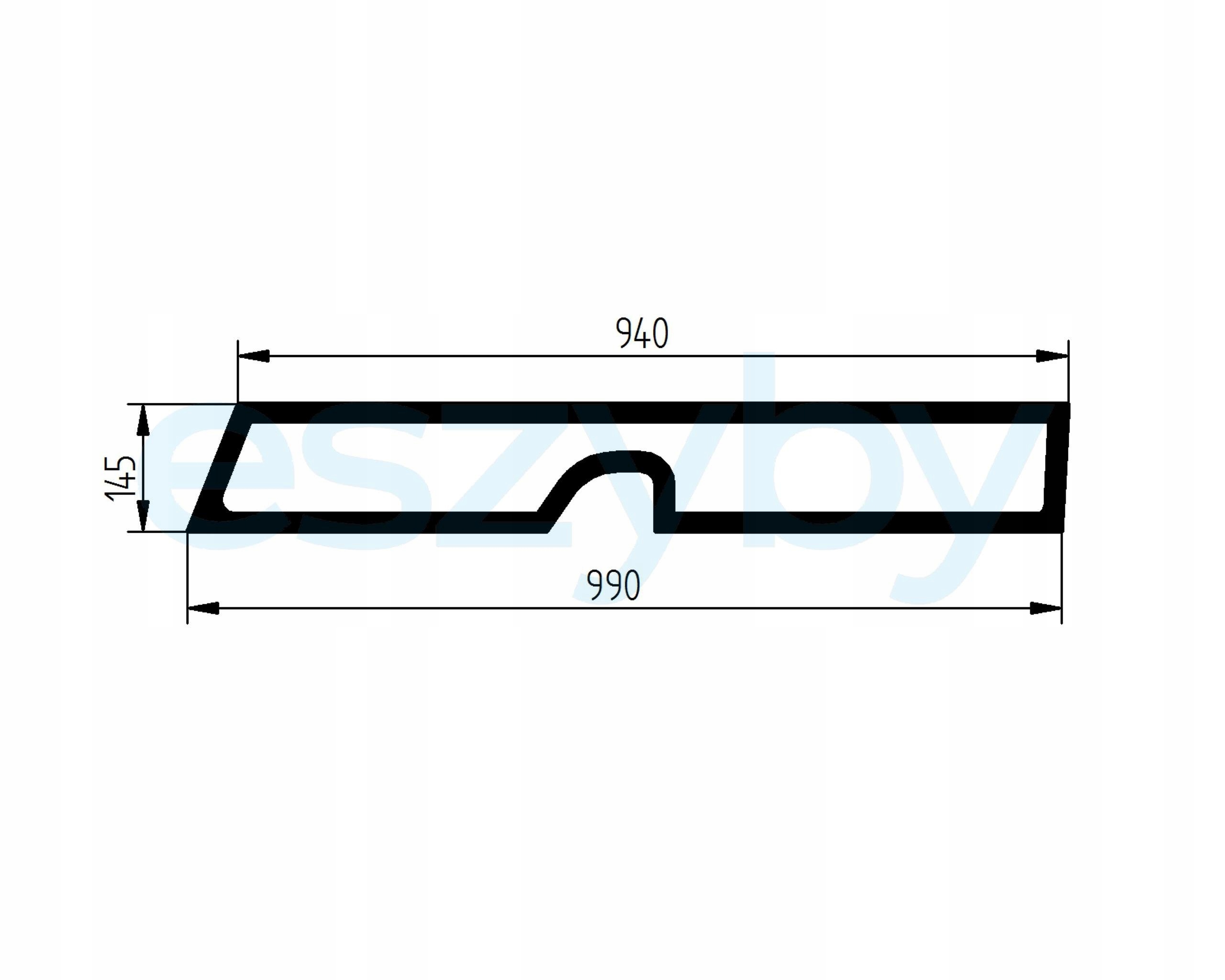 sklo teleskopický nakladač Manitou spodní dveře