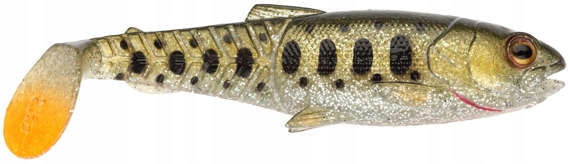 Przynęty gumowe Savage Gear Cannibal Craft 12,5cm Olive Pearl Silver Smolt