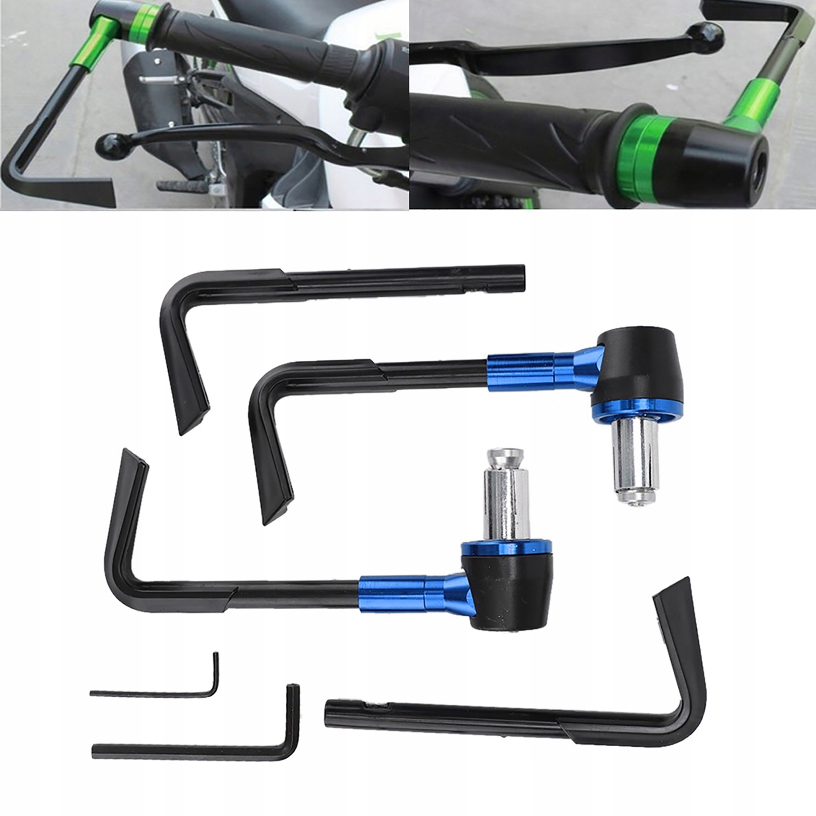 DŹWIGNIA OSŁONY HAMULCA ZABEZPIECZAJĄCA MOTOCYKLA CNC BULLHORN 22MM UNIWERS Producent bez marki