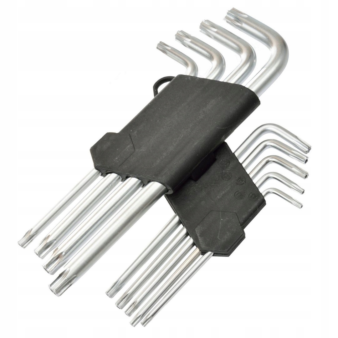 

Geko Zestaw Kluczy Torx Klucze T10-T50 190MM 9 El.