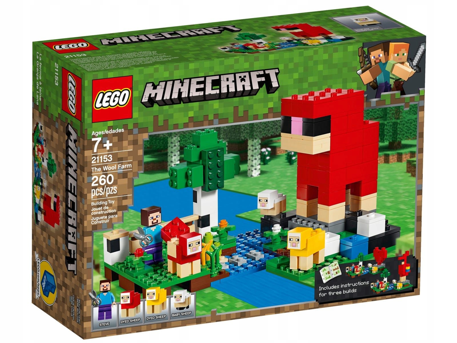 Lego 21153 Minecraft Hodowla owiec