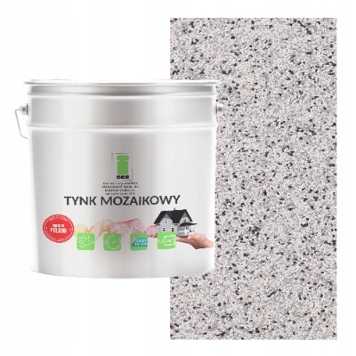 Mozaiková pryskyřičná omítka Marmolit Šedá Světlá M31 7 kg Mrazuvzdorná Premium