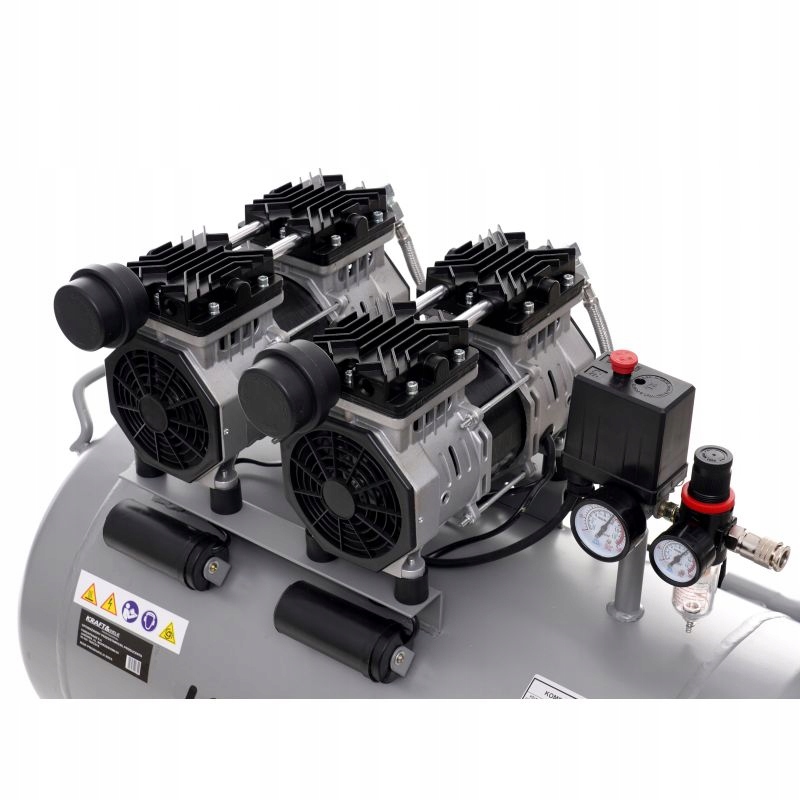 KOMPRESOR BEZOLEJOWY 100L / 2 X 1500W KRAFT&DELE KD1398 Model KD1398