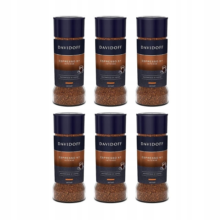 6x Davidoff Espresso 100 g rozpuszczalna