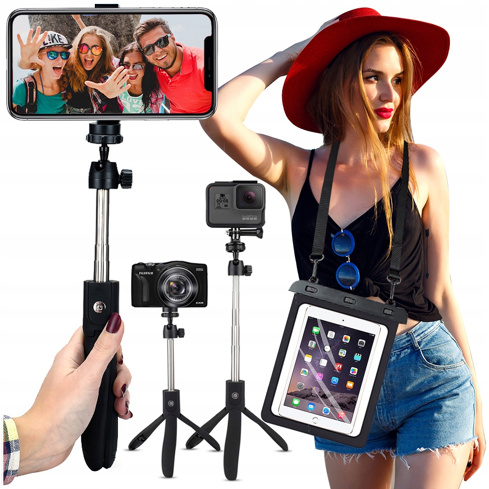 Najlepszy Dla Dziecka Kij Stick Tripod Pilot+etui Wodoodporne Torba